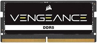 CORSAIR Vengeance DDR5 SODIMM 32GB (1x32GB) DDR5 4800MHz C40 (Compatible, Easy Installation, Faster Load Times, Smoother Multitasking, XMP 3.0 Compatibility) Black (CMSX32GX5M1A4800C40)