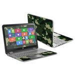 MightySkins Skin Compatible with HP Envy x360 15.6" (2014 Version) Laptop wrap Cover Sticker Skins Green Camo