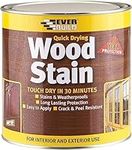 Everbuild Satin Wood Stain – Indoor And Outdoor Use – Weatherproof – UV-Resistant – Quick Drying – Solvent Free – Mahogany – 750ml