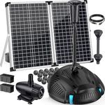 Antfraer 70W Solar Pond Filter with