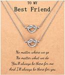 Lanqueen Best Friend Necklaces for 