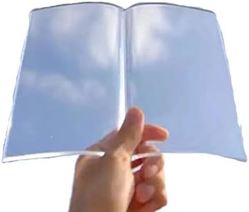 Acrylic Book Stand - Clear Open Book Display - Transparent Book Press - Multi-Purpose Holder for Recipe Cookbooks, Magazines, Documents & More