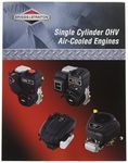 Briggs & Stratton 276781 Single Cylinder OHV Repair Manual