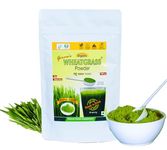 Girme's Wheatgrass Powder 100g Pouch | Natural Health Supplement | Immunity Booster, Detox | Superfood | India Organic & Jaivik Bharat Certified |