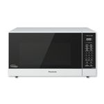 Panasonic NN-SN75LW cu.ft Cyclonic Inverter Countertop Microwave Oven 1250Watt Power with Genius Sensor Cooking, 1.6 cft, White