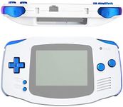 eXtremeRate Chameleon Purple Blue GBA Replacement Full Set Buttons for Gameboy Advance - Handheld Game Console NOT Included