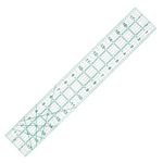 MANUFORE Quilting Ruler 3 x 18in Sewing Acrylic Ruler Anti-Slip Metric Ruler DIY Quilting Tools with Clear Printed Lines for Precise Cutting