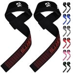 AQF Weight Lifting Straps Neoprene Padded Wrist Support, CrossFit Training Hand Bar Straps Bodybuilding Powerlifting Fitness Exercise Grips