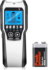 Stud Finder Wall Scanner - 5 in 1 Stud Detector Detector Beam Finders Wall Detector Sensor Center Finding with LCD Display for Wood AC Wire Metal Studs Cable Joist Detection