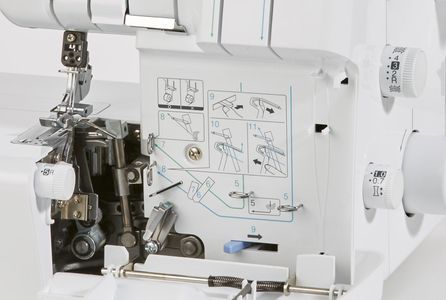 Brother Overlocker Sewing Machine, White – M343D