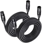 Cable Matters 2-Pack Premium XLR to