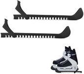 Ice Skate Guards, 1 Pair Ice Skate Blade Covers Skate Blade Protector, Ice Hockey Equipment with Adjustable Buckle for Ice Skating, Figure Skates, Hockey