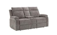 ACME Furniture 55116 Elijah Loveseat with Console, Multicolor