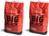 Kamado Joe All-Natural Big Block XL Lump Charcoal, 20 Lb (2 Pack)