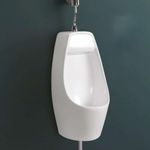 Nexa Bathware Ceramic white Wall Mount Small Urinal Pot for Gents/Male/Boys/Men Toilet/Bathroom/Washroom (12 X 14 X 27 INCH) UNIQUE