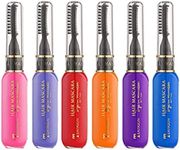 6 Colors Safe Hair Mascara, Temporary Hair Color Chalk for Girls, Washable Hair Chalk for Girls Birthday Gift Christmas Stocking Stuffers Littryee