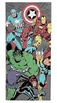 Jay Franco Marvel Comics Avengers Towel For Bath, Beach & Pool - 100% Cotton, 71cm x 147cm