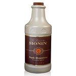 Monin Gourmet Dark Chocolate Sauce, 64 oz bottle