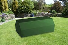 Bosmere Protector 6000 | Picnic Table Cover | L 157cm W 145cm H 76cm | 100% Waterproof, UV Protected, Heavy Duty 600D | 6 Year Guarantee | C625, Green