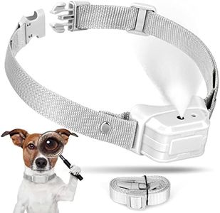 Auto Citronella Bark Collar Waterproof IPX67 Spray Bark Collar with 3 Adjustable Spray & Sensitivity Level, Rechargeable Citronella Dog Collar Humane Anti Barking Collar for Middle Large Dogs