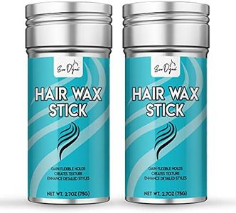 Evo Dyne Hair Wax Stick, (2.7 oz) - Gain Flexible Holds | Uni-Sex Formula, Wax Stick for Hair & Compatible with Wigs - Gain Enhance Detailed Styles (2-Pack (5.4 oz))