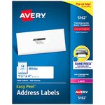 Avery Easy Peel Mailing Labels for Laser Printers, 1.33 x 4 Inches, 14-Up, White, 2 pack