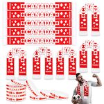 10PACK World Cup Canada Scarf 10PCS Canada Bracelet, World Cup Rubber Wristbands Fans Scarf for Boys Girls Men, Canada Bracelets National Scarf, World Cup Sports Theme Decorations Party Supplies Favor