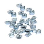 Immech - M5 T Nut (Sliding nut) With M5 x 8mm Allen Cap Screw, For 2020 Aluminium Slotted Profile 50 Pcs Each, Pack of 100 Pcs