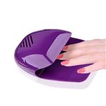 Portable Acrylic Kids Nail Dryer,Nail Fan Dryer for Regular Nail Polish,Quick Dry Nail Art Polish Machine, Safe for Hands, Skin, Blower for Fingernail Toenail Purple