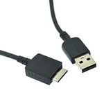 APLINK USB Data Charger Sync Cable for Sony Walkman MP3 Player Charging Adapter, Music Player NWZ-Z1050 Z1060 E454 E455 (Black)