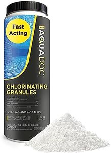 AquaDoc | Spa Chlorine Granules for Hot tub - Spa Sanitizing Granules for Hot Tubs - Recommended Chlorine for spa - Granulated Chlorine for hot tub and spa - Hot Tub Chlorinating Granules - 2lbs