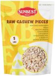 Sunbest Natural Raw Cashews – Large