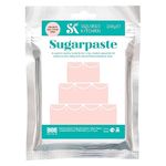 Squires Kitchen Ballerina Pink Ready To Roll Sugarpaste Icing for Decorating Cakes, Cupcakes and Cookies, Premium Quality Rolled Fondant - 250g