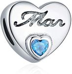 ChicSilver March Birthstone Charms 