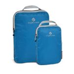 Eagle Creek Pack-It Specter Compression Packing Cubes - Durable, Ultra-Lightweight and Water-Resistant Ripstop Fabric Suitcase Organizer Bags for Clothing and Gear, Brilliant Blue, S/M, Pack-it