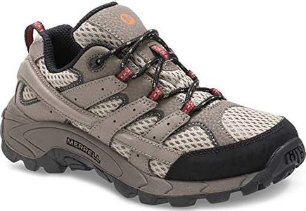 Merrell Moab 2 Low LACE Hiking Sneaker, BARK Brown, 5.5 US Unisex Big Kid