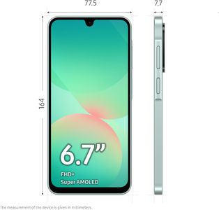 Samsung Galaxy A26 5G Smartphone, 256GB – Light Green