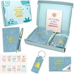 Decorably Teacher Appreciation Gift Set - 8.1x5.7x1in Teal Unique Gifts for Teachers, Teacher Appreciation Gifts for Women, Gifts for New Teachers, Gift for Teachers Women, Gift for Teacher Presents