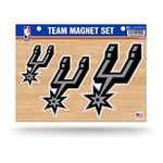 NBA Rico Industries Die Cut Team Magnet Set Sheet, San Antonio Spurs