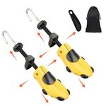 Tigcent Shoe Stretcher Women Men Wide Feet, Shoe Tree Adjustable Length & Width Shoe Shaper Expander Width Extender (4-7)