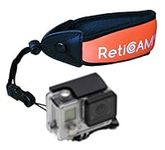 RetiCAM® Floating Wrist Strap for Waterproof Cameras - Premium Float for Underwater Devices - WS10, Neoprene/Foam, Orange