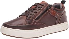 Propét Mens Karsten Sneaker, Brown,