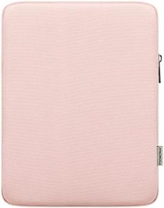 MoKo Housse de Tablette Compatible avec iPad Air M2 2024/Air 5/4 10.9, iPad Pro 11 M4 2024, iPad 10e 2024/9e/8e/7e, iPad 9.7, Galaxy Tab S9/S8 11 2023/A 10.1, Surface Go 2 10.5, Bébé Rose
