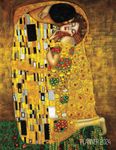 Gustav Klimt Planner 2024: The Kiss Daily Organizer (12 Months) | Romantic Gold Art Nouveau Painting | Austrian Art Monthly Scheduler