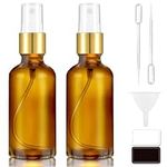 Tecohouse Amber Glass Spray Bottles