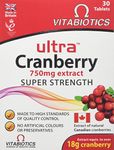 Vitabiotics Ultra Cranberry - 30 Tablets for super strength