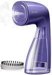 HiLIFE Steamer for Clothes, 1100W Clothes Steamer, Fast Wrinkle Removal with Large 300ml Tank, Ideal for All Fabrics, Easy to Use, Compact and Portable Travel Garment Steamer (Sapphire Purple)