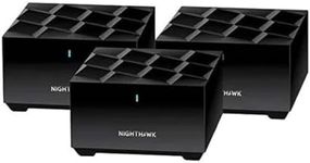 Netgear Nighthawk Whole Home Mesh WiFi 6 System, 3-Pack (MK63-100NAS)