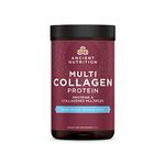 Ancient Nutrition Multi Collagen Protein Powder - Vanilla, Formulated by Dr. Josh Axe, 4 Sources, 5 Types of Collagen, 242 Grams