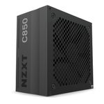 NZXT C850 PSU - PA-8G1BB-UK - 850 Watt PSU - 80+ Gold Certified - Fully Modular - Sleeved Cables - ATX Gaming Power Supply